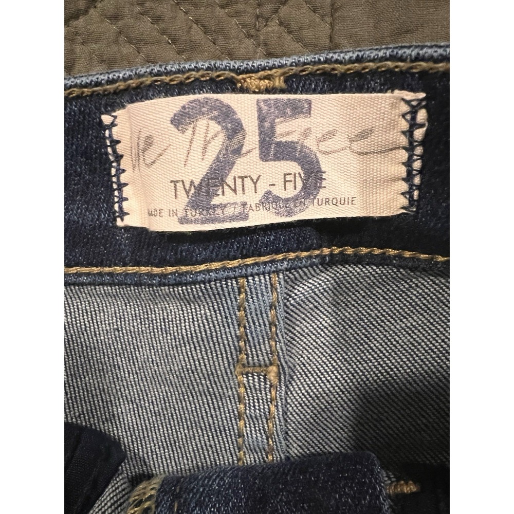 We‎ The Free People Women's Blue Jeans Size 25 Frayed Ankles NWT Msrp $ 78.00 - Picture 8 of 11